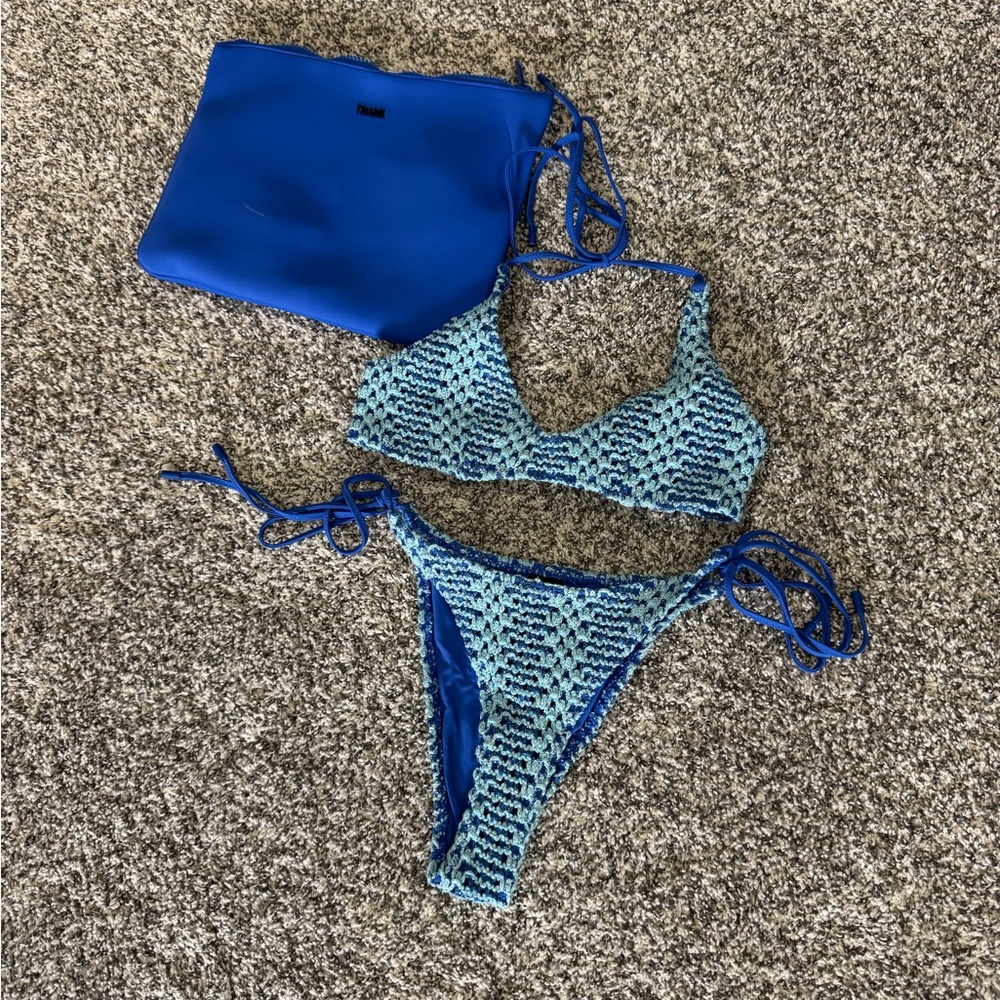 Triangl Cora Dello Crochet Bikini Set